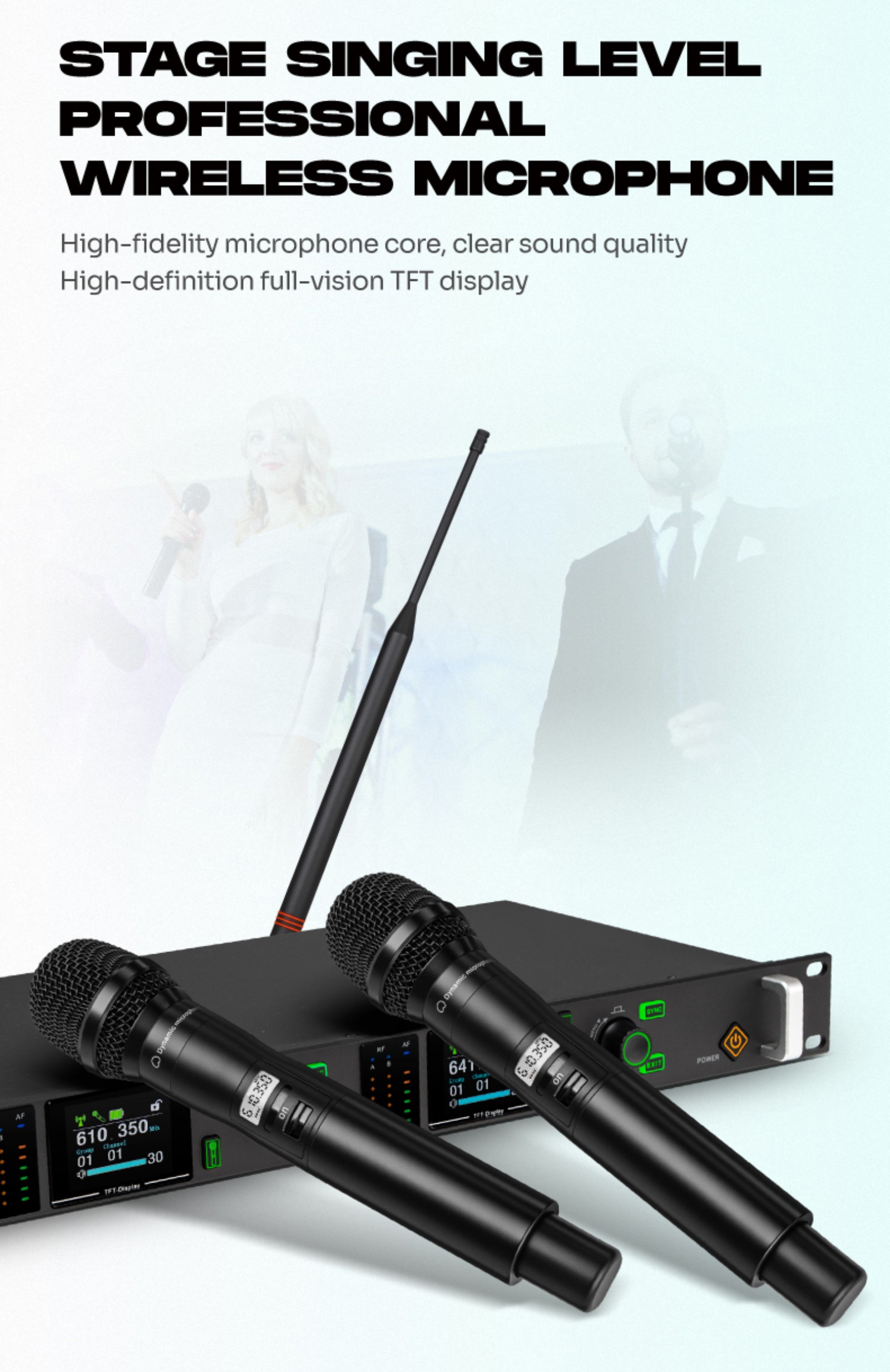 mpartner R1200 wireless microphone