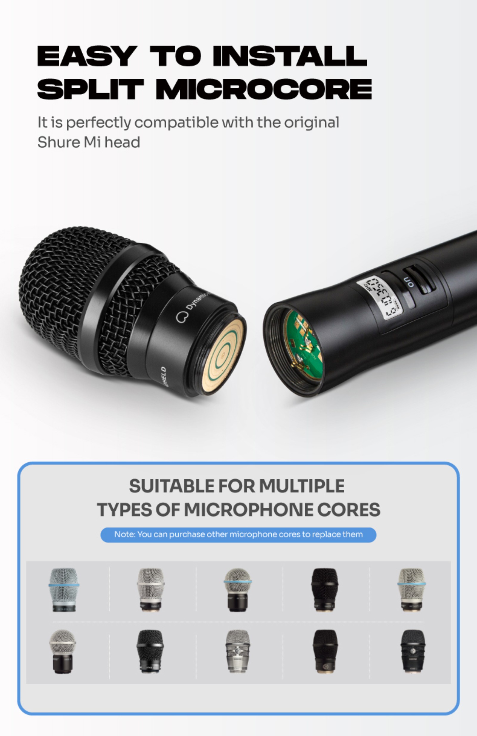 mpartner R1200 wireless microphone