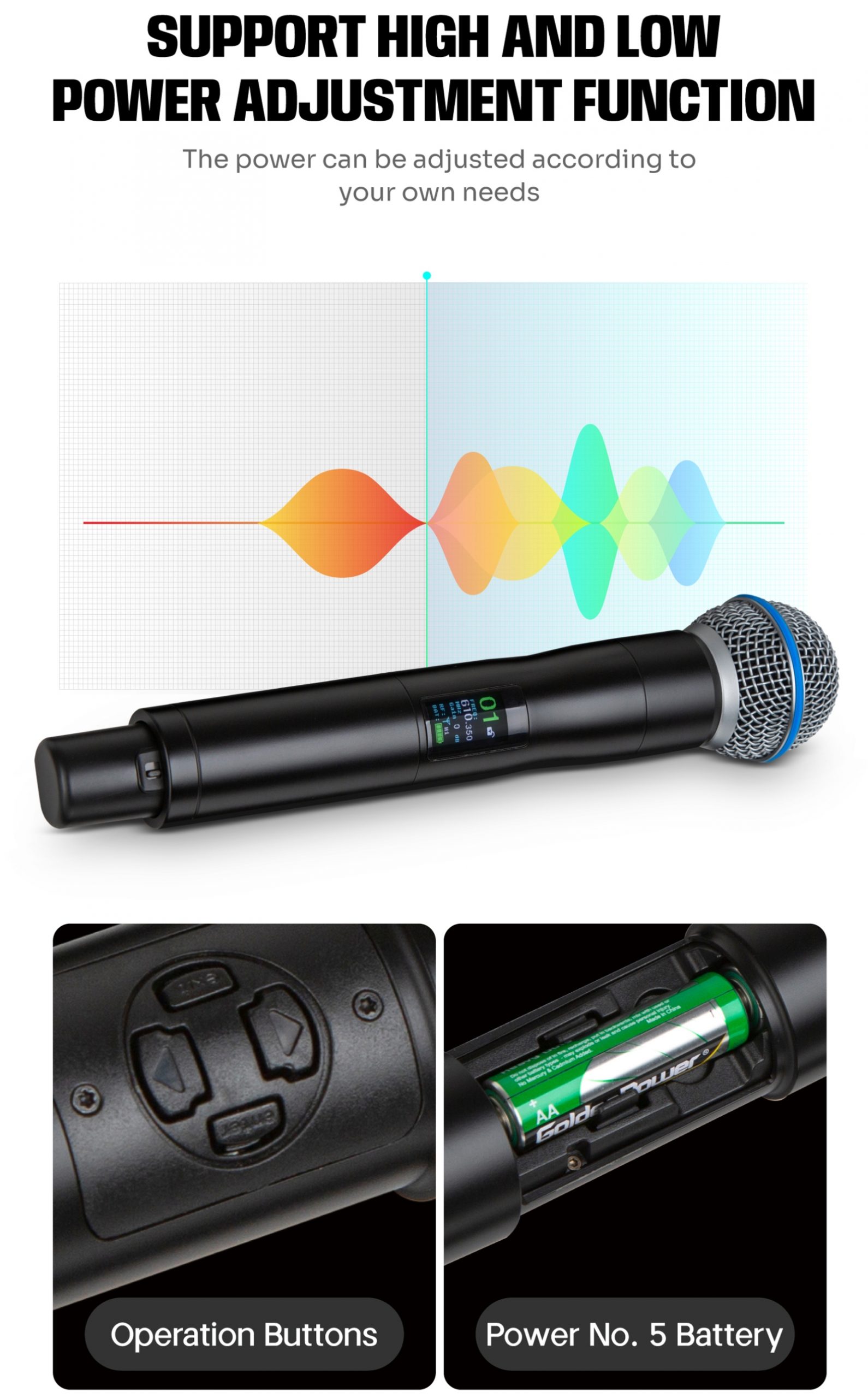 mpartner R8 wireless microphone 